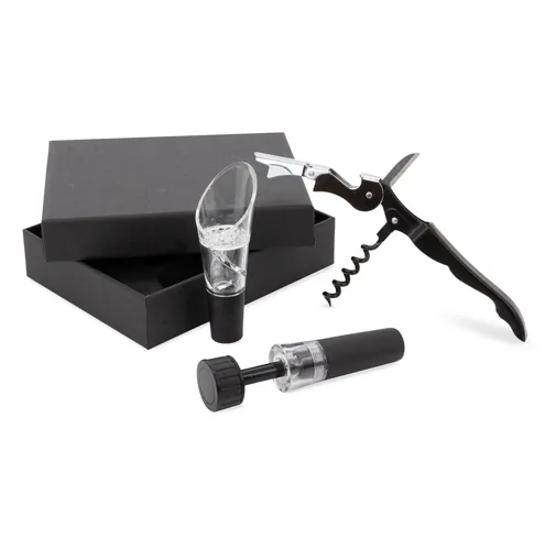 s/c SET DE VINO 3 PCS MERLOT