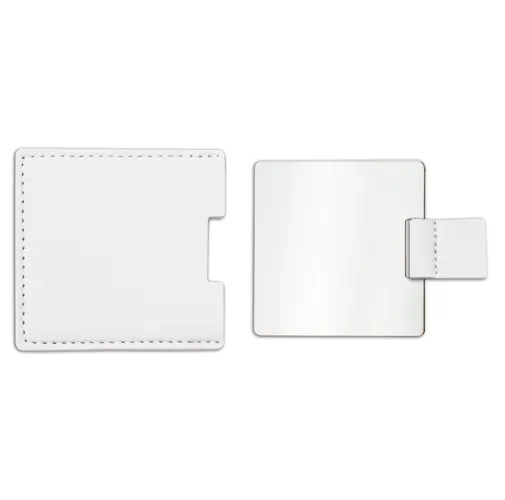 blanco ESPEJO EN ACERO INOXIDABLE LILYAN