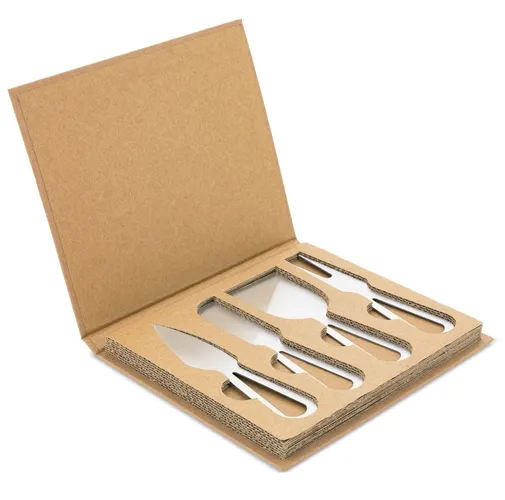 SET 4 CUCHILLOS PARA QUESO GOURMET