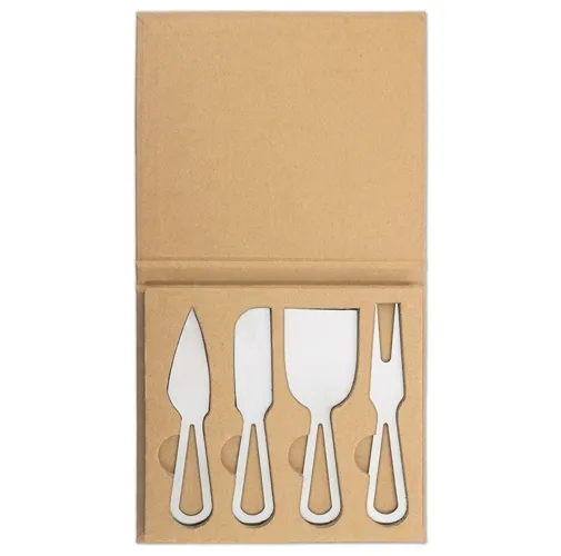 SET 4 CUCHILLOS PARA QUESO GOURMET