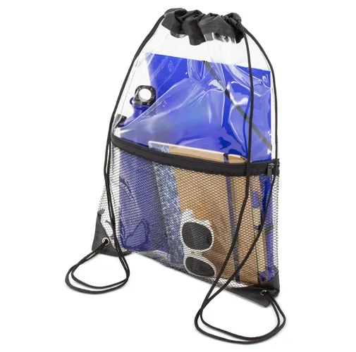 MOCHILA PVC TRANSPARENTE TANY