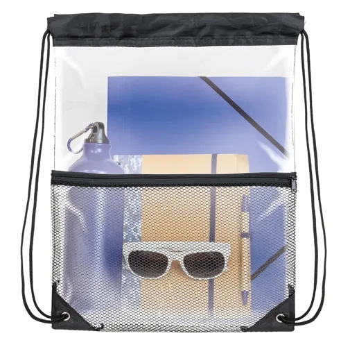 MOCHILA PVC TRANSPARENTE TANY