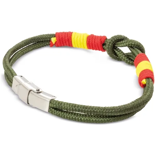 PULSERA BANDERA ESPAÑA AJUSTABLE NEW BARLOVENTO