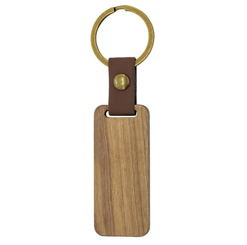 LLAVERO DE MADERA ALARGADO