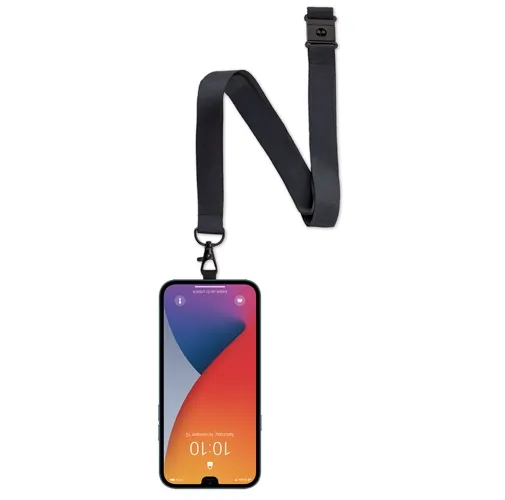 negro LANYARD PORTA MÓVIL KEISY