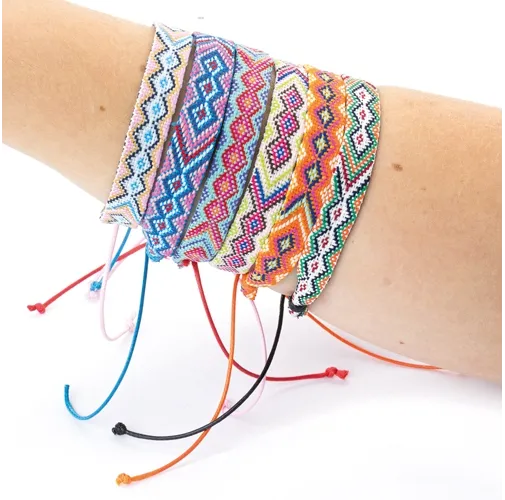 PULSERAS HIPPY (PACK DE 6)
