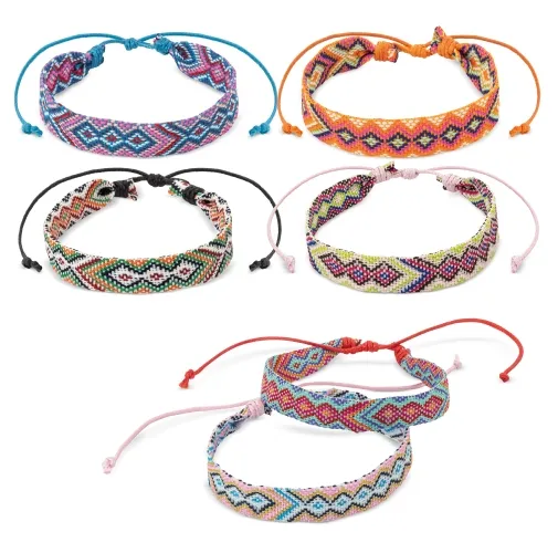 PULSERAS HIPPY (PACK DE 6)