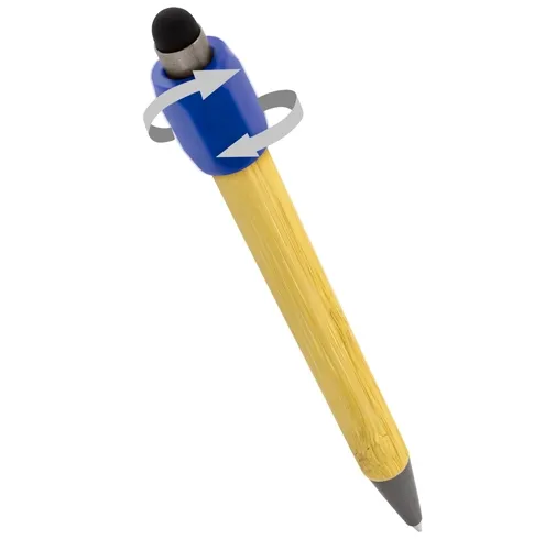 BOLIGRAFO ANTIESTRÉS GIRATORIO DE BAMBÚ GYRO