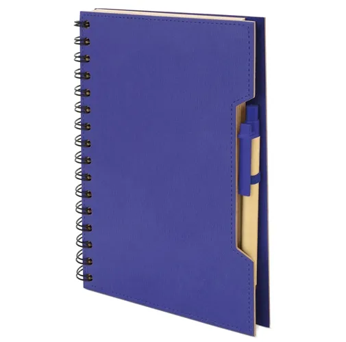 CUADERNO A5 CON BOLIGRAFO ECO GREEN LIFE