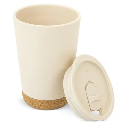 VASO TÉRMICO DOBLE PARED PP/CORCHO VENEZA