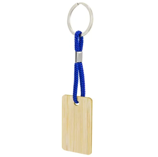 LLAVERO DE BAMBÚ RECTANGULAR YIBIN