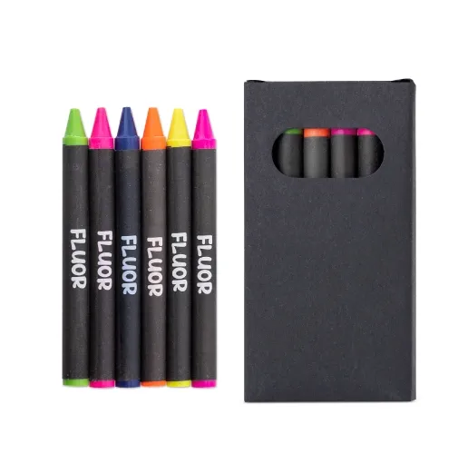 CAJITA DE 6 CERAS FLUOR LUMYNI