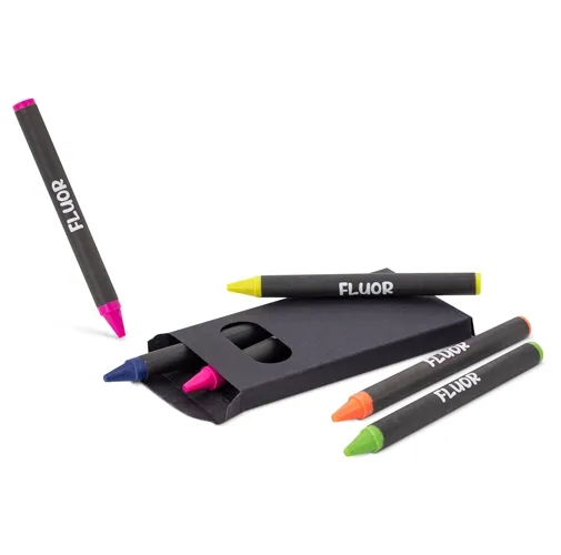 CAJITA DE 6 CERAS FLUOR LUMYNI