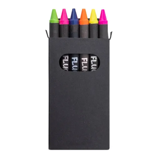 CAJITA DE 6 CERAS FLUOR LUMYNI