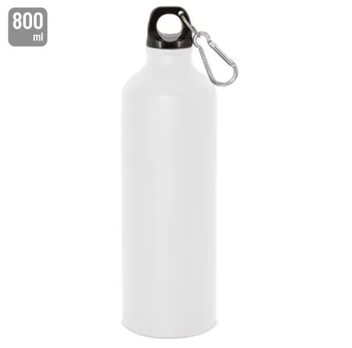 BOTELLA DE ALUMINIO CON MOSQUETON 800 ml. TUAREG