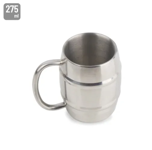 JARRA ACERO INOXIDABLE DOBLE CAPA 275ML 