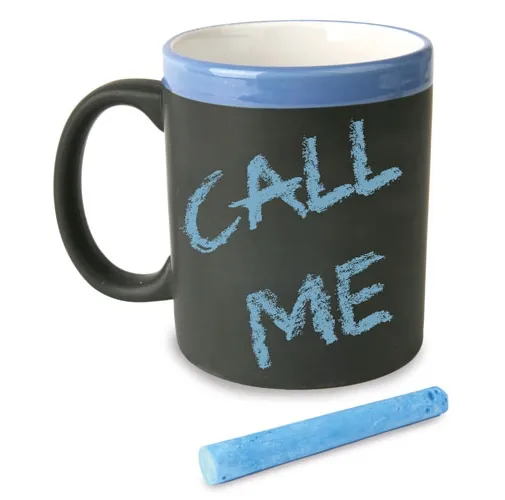 azul MUG DE CERAMICA PIZARRA TIZAL