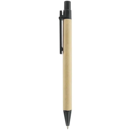 negro BOLIGRAFO CARTON RECICLADO NE