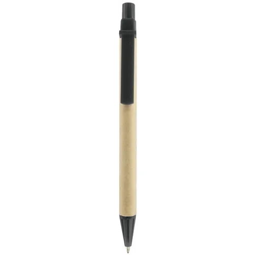 negro BOLIGRAFO CARTON RECICLADO NE