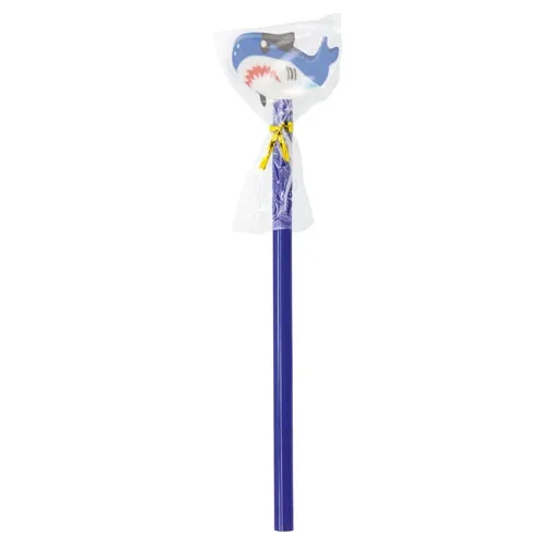 LAPIZ MADERA TIBURON AZUL