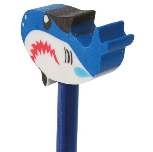 LAPIZ MADERA TIBURON AZUL