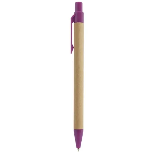 lila BOLIGRAFO CARTÓN RECICLADO KARL