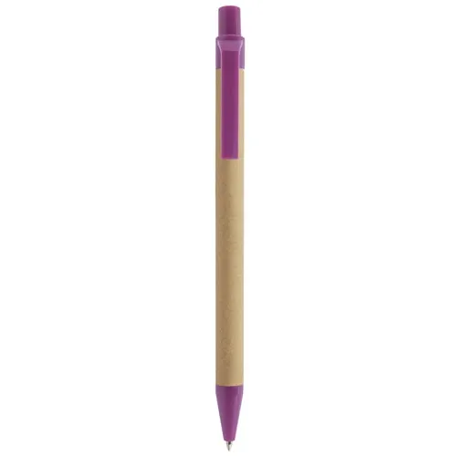 lila BOLIGRAFO CARTÓN RECICLADO KARL