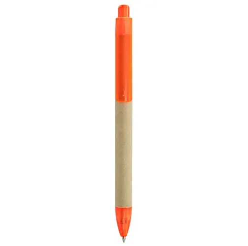 naranja BOLIGRAFO CARTON RONDO