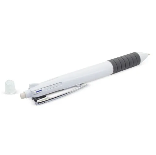 blanco BOLIGRAFO 4 COLORES CON PORTAMINAS Y GOMA XIM