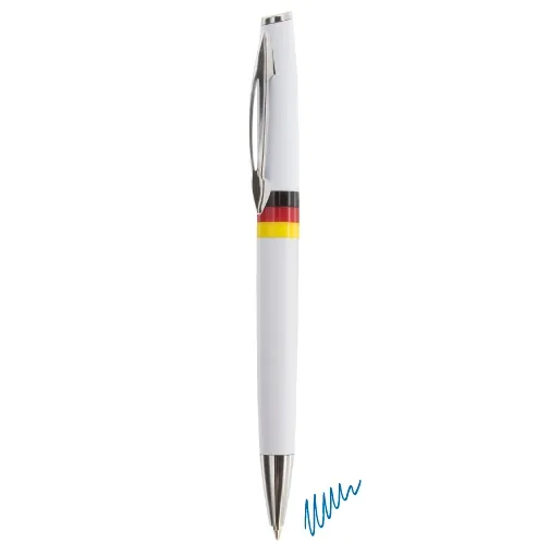 BOLIGRAFO METAL/PLASTICO BANDERA ALEMANIA 