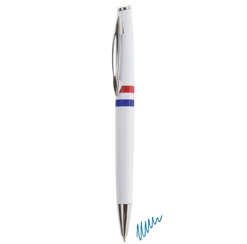 BOLIGRAFO METAL/PLASTICO BANDERA FRANCIA 
