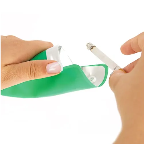 azul CENICERO PORTATIL