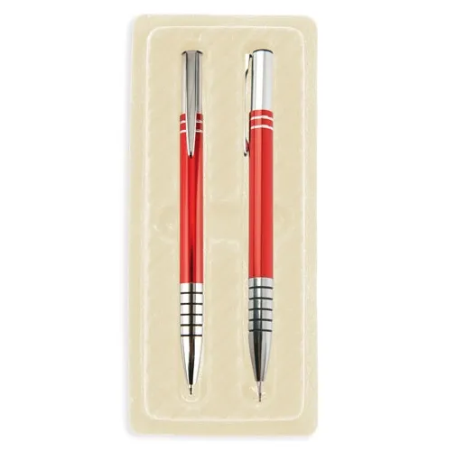 s/c ESTUCHE FLOCADO 2 BOLIGRAFOS N