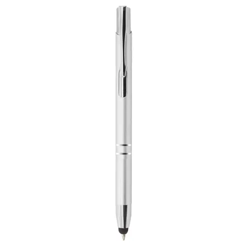 plata BOLIGRAFO METÁLICO AUTOMÁTICO CON PUNTERO DENVER