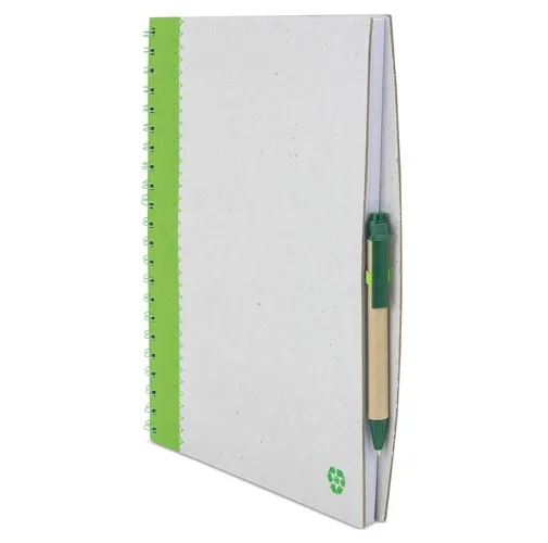 verde CUADERNO A4 CARTON RECICLADO ENSA