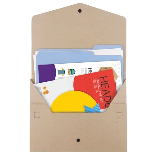 CARPETA RECICLADA BOTON TREXA