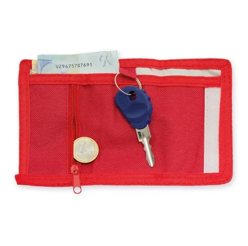 rojo MONEDERO LLAVERO MOTERO VE