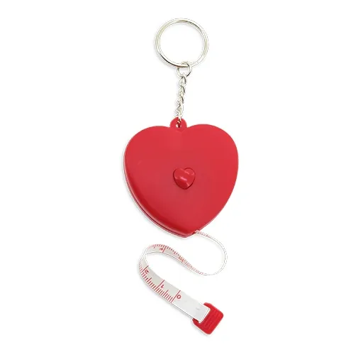 s/c LLAVERO CINTA METRICA CORAZON