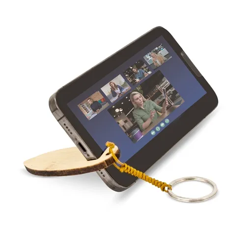 LLAVERO SUJETA MOVIL BAMBU SURF