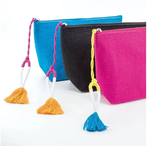 negro NECESER JUTE LAMINADO LIPY