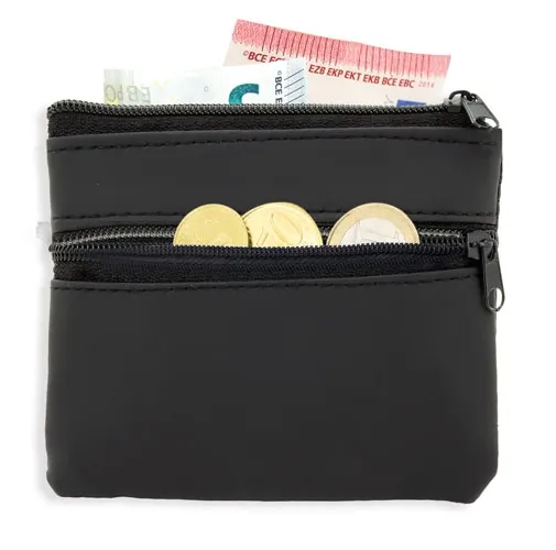 MONEDERO DOBLE CREMALLERA LAUREN