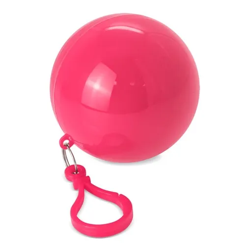 fucsia PONCHO LLUVIA PLEGABLE CHUBI