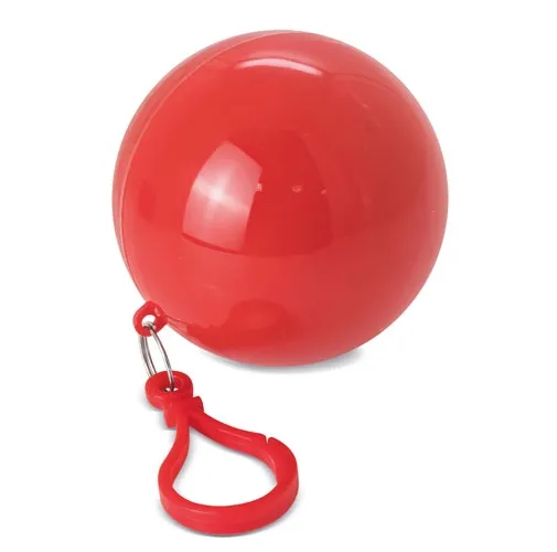 rojo PONCHO LLUVIA PLEGABLE CHUBI