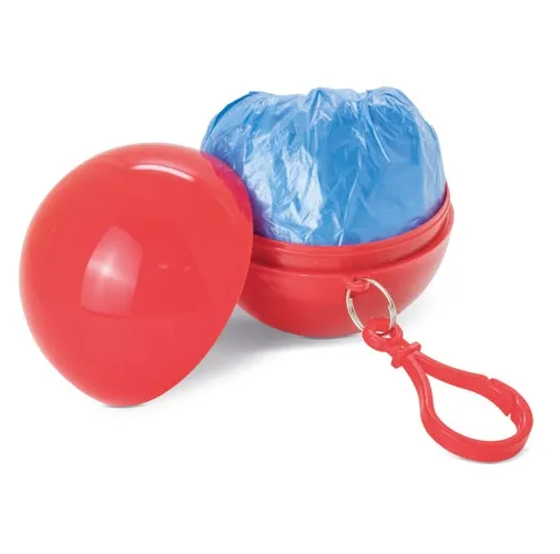 rojo PONCHO LLUVIA PLEGABLE CHUBI