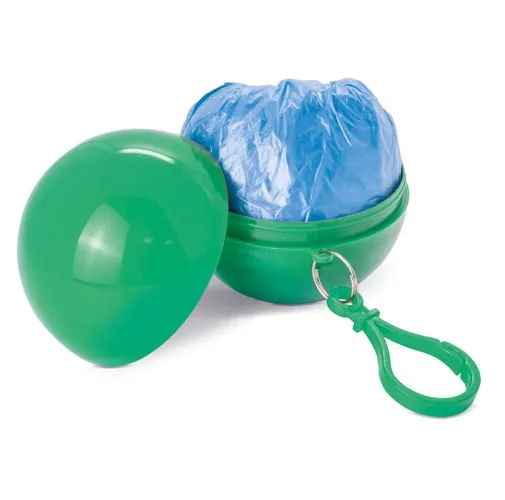 verde PONCHO LLUVIA PLEGABLE CHUBI