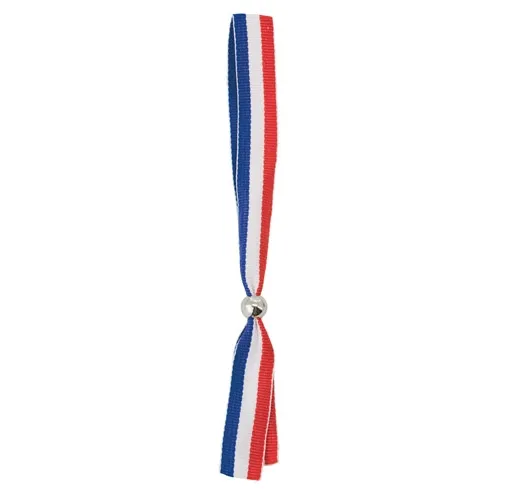 bandera francia PULSERA BOLITA AJUSTABLE FRANCIA METROPOL