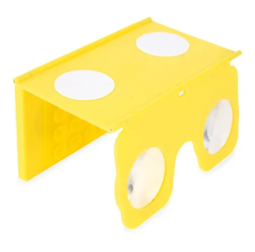 VISOR VR 3D AMARILLO