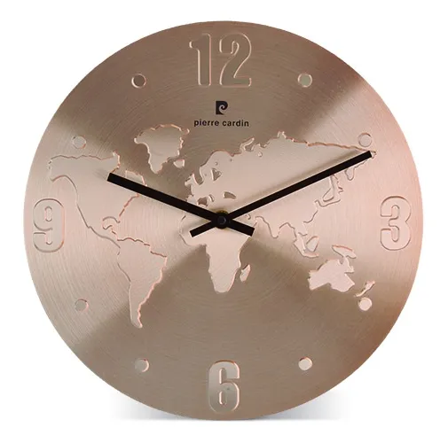 RELOJ MUNDI MAPA PIERRE CARDIN