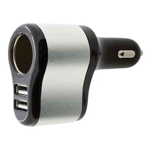 negro / plata CARGADOR MULTIPLE MIX ALUMINIO