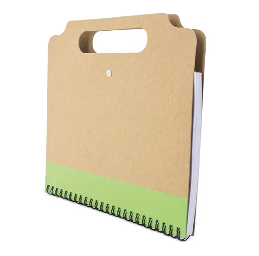 pistacho MALETIN LIBRETA RECICLADA DANTE